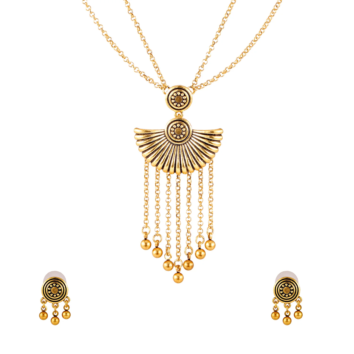 Fringes Bliss Necklace Set - Image 6