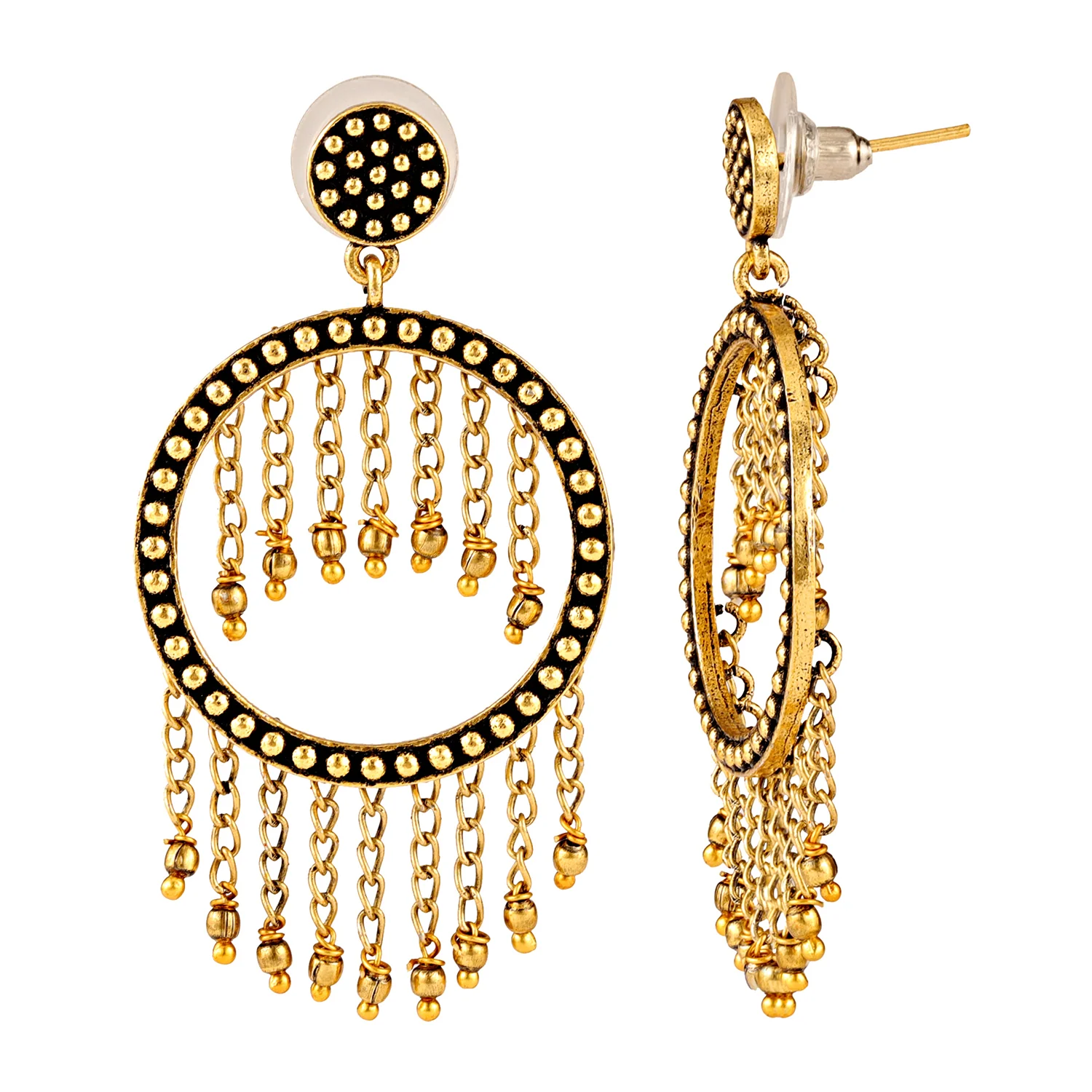 Fringes Classic Dangler Earrings - Image 5