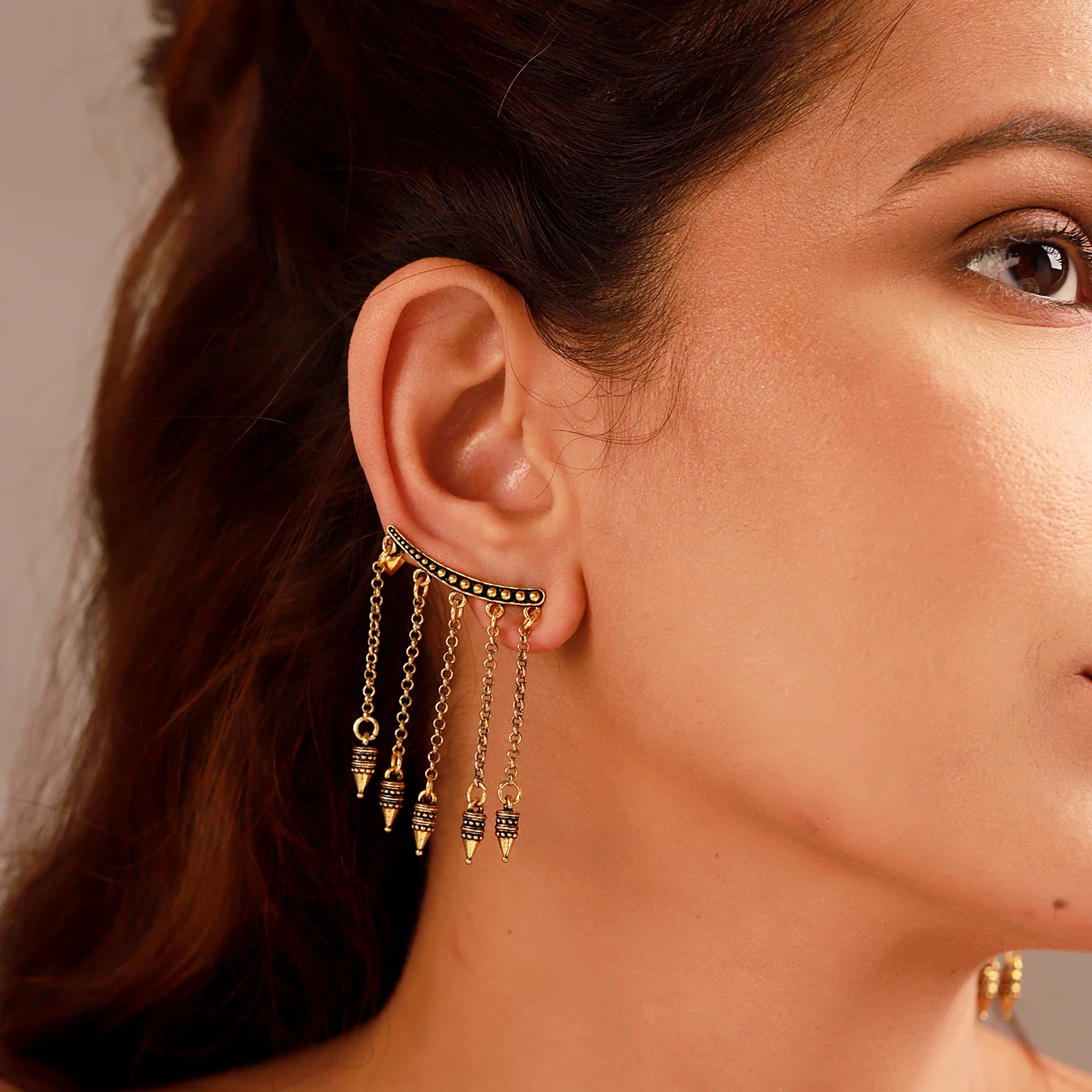 Fringes Slay In Fringe Earrings - Image 2