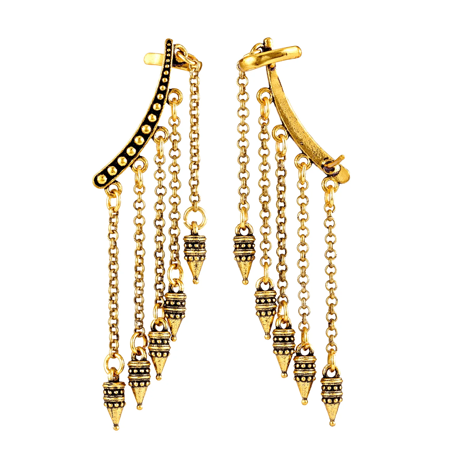 Fringes Slay In Fringe Earrings - Image 3