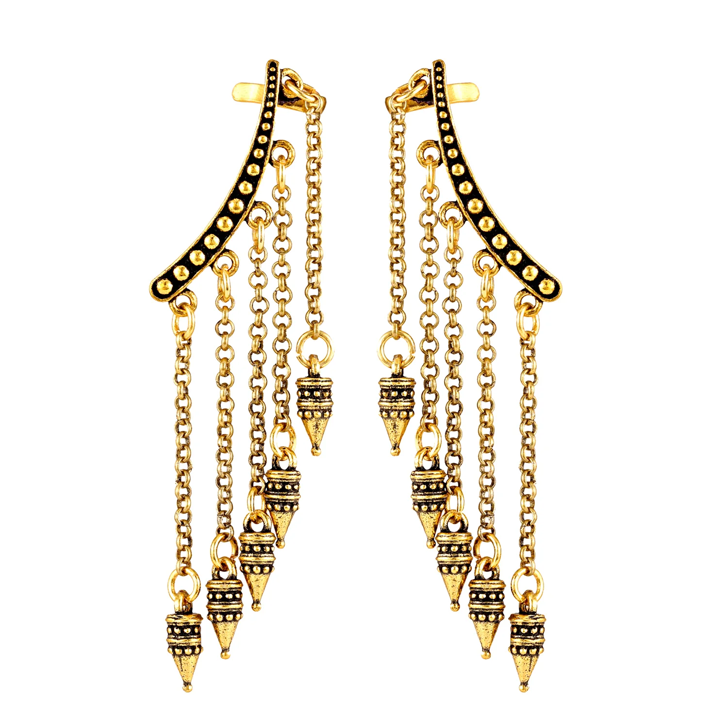 Fringes Slay In Fringe Earrings - Image 4