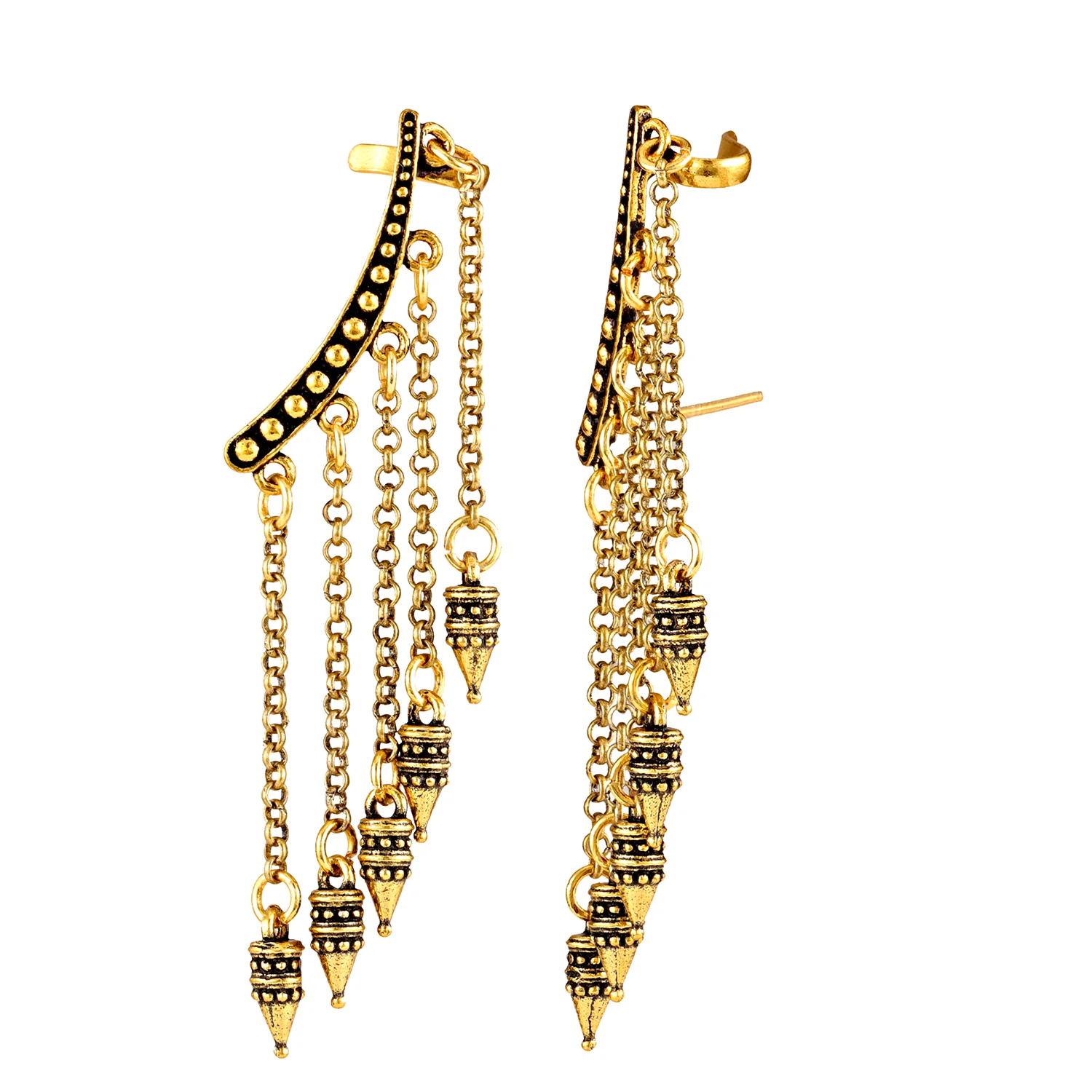 Fringes Slay In Fringe Earrings - Image 5