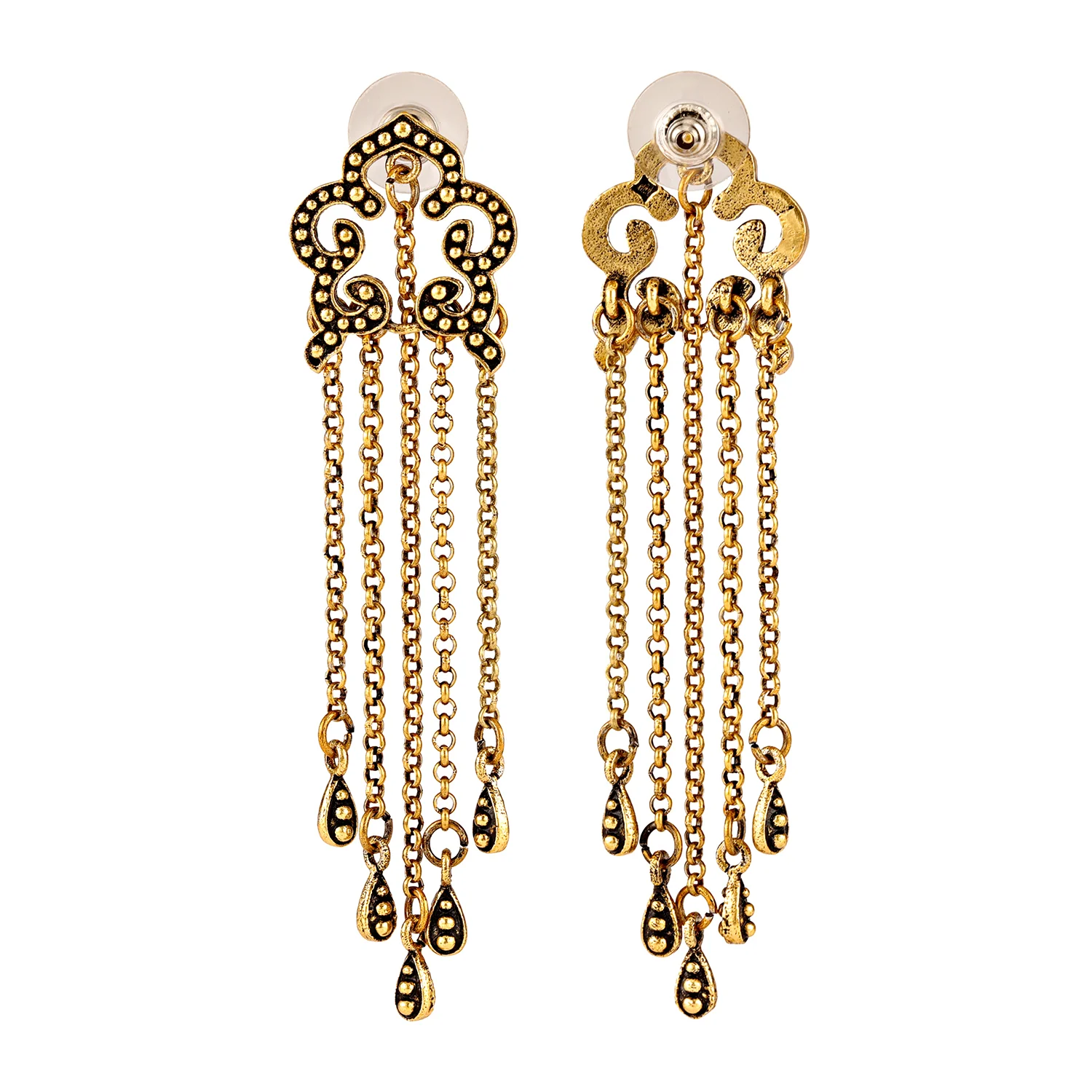 Fringes Sway In Fringe Earrings - Image 3