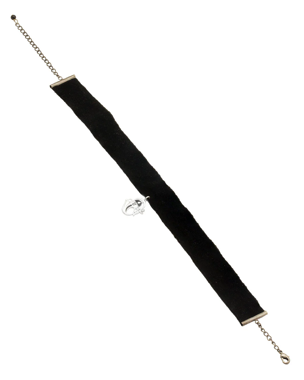 Ganesh Design Dangled Black Choker Necklace - Image 2