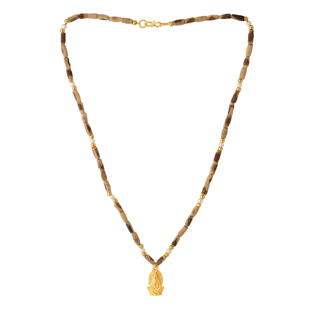 Ganesh Pendent With Tulsi Chain - Image 4