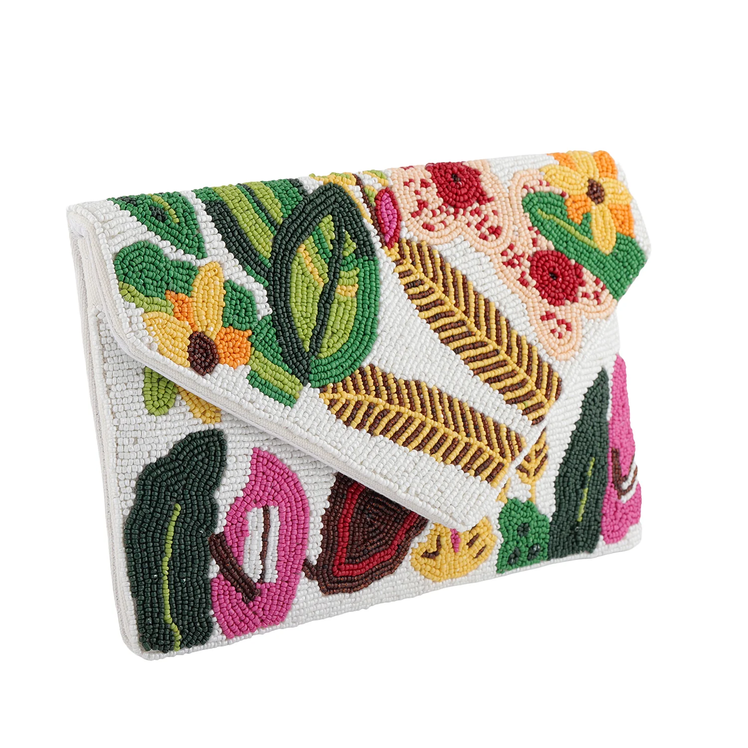 Garden Muse Beaded Clutch Bag - Image 6