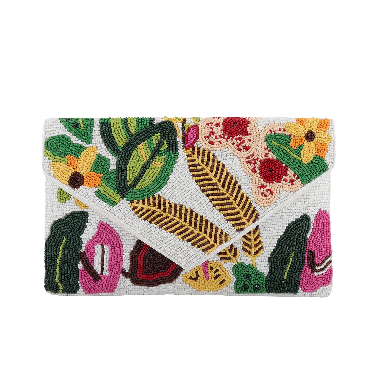 Garden Muse Beaded Clutch Bag - Image 7