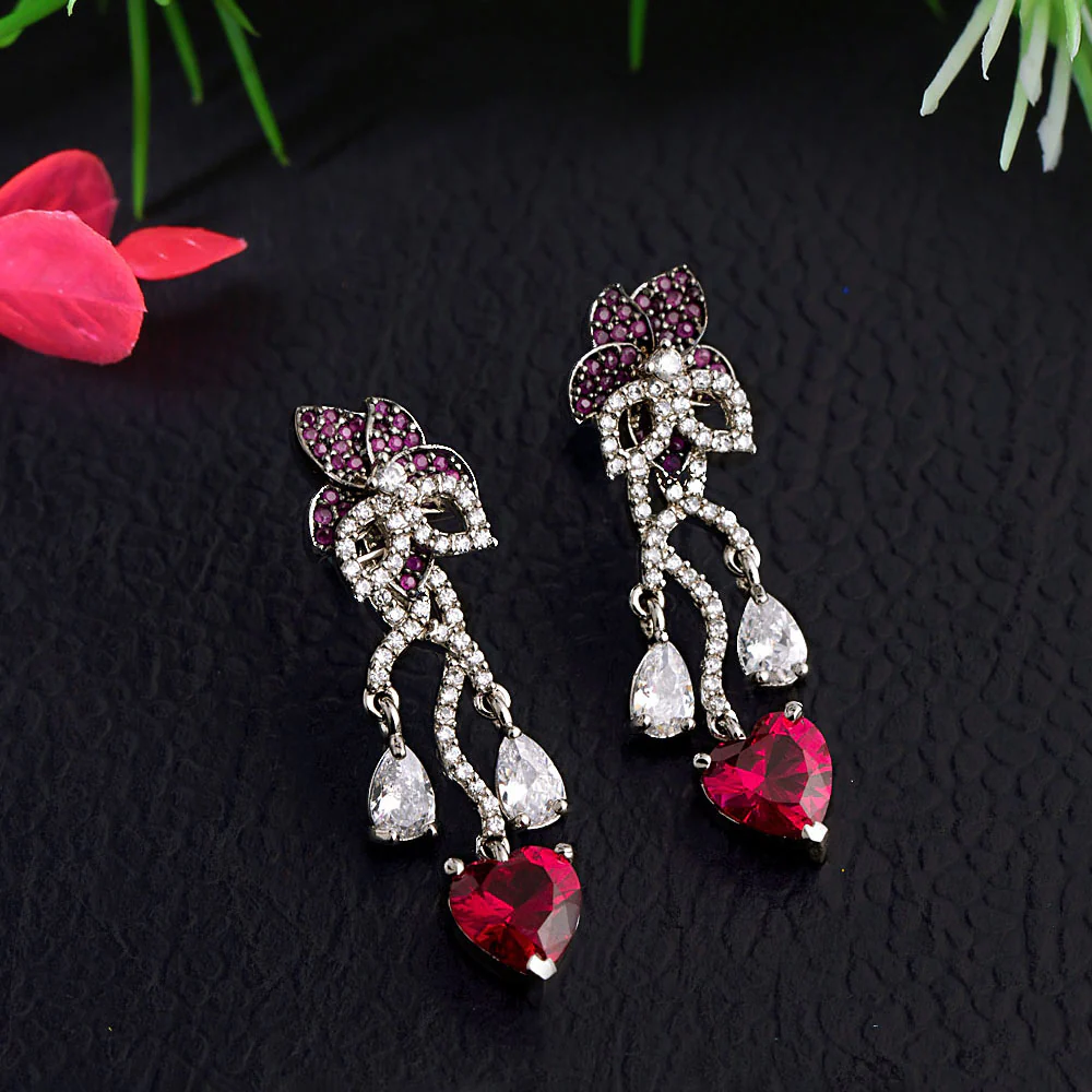 Garden of Eden Floral Earrings