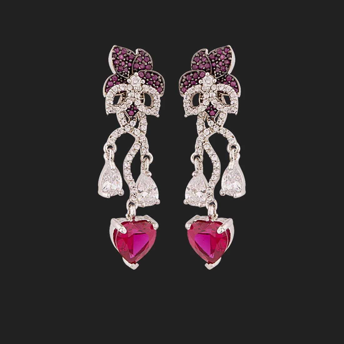 Garden of Eden Floral Earrings - Image 3