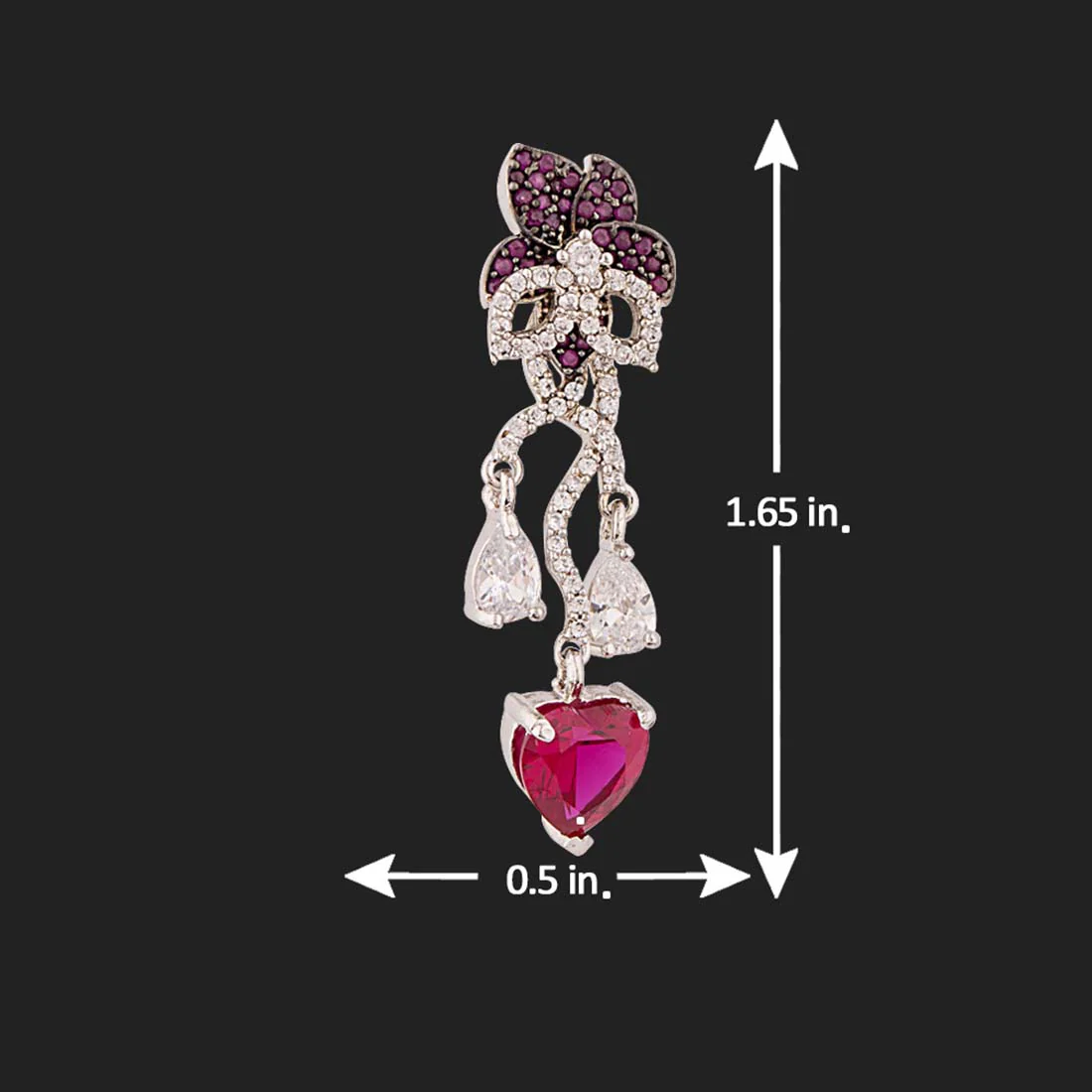 Garden of Eden Floral Earrings - Image 5