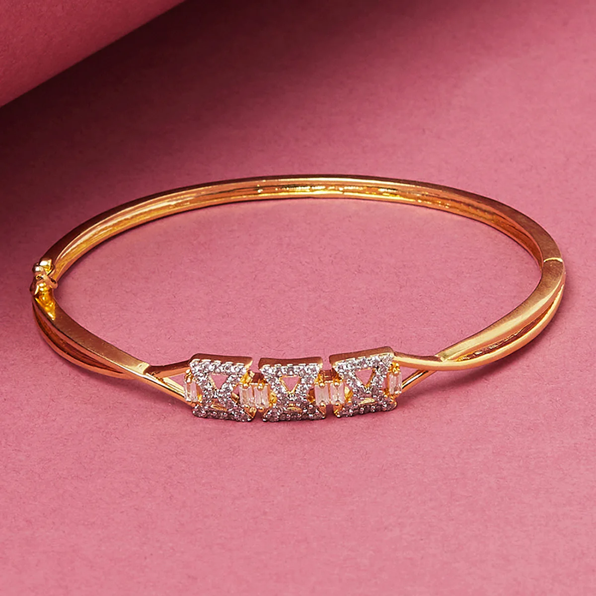 Generic Dazzling CZ Contemporary Bracelet