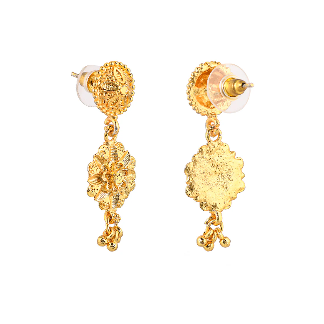 Generic Floral Drop Traditional Earrings - Image 5