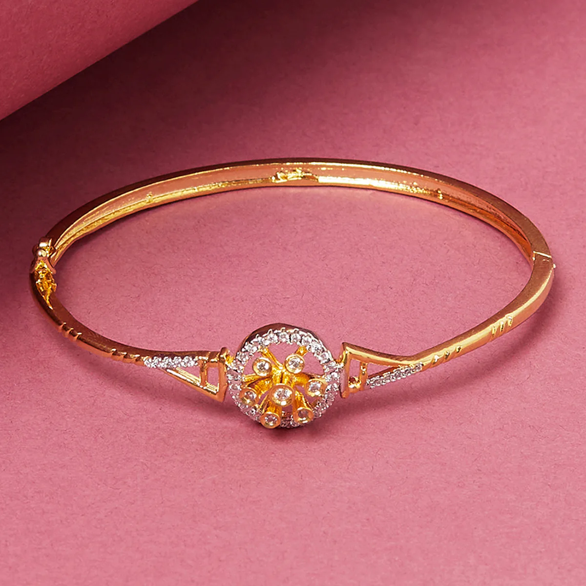 Generic Gold Plated CZ Bracelet