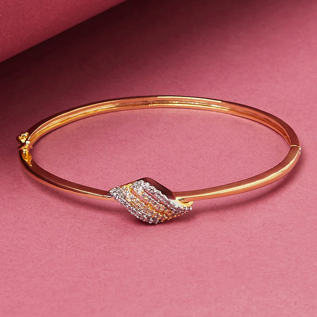 Generic Gold Plated Designer Cuff Bracelet