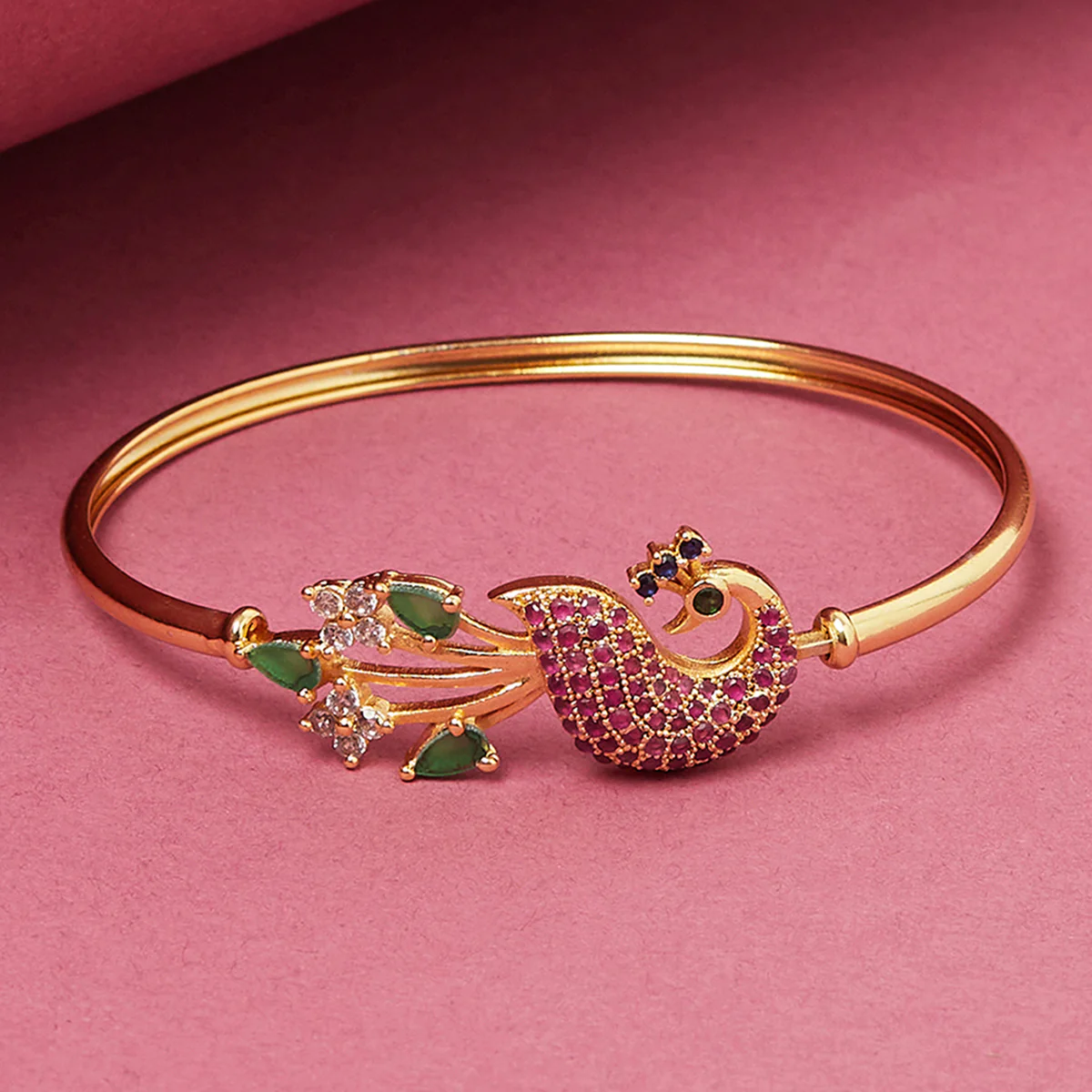 Generic Peacock CZ Bracelet