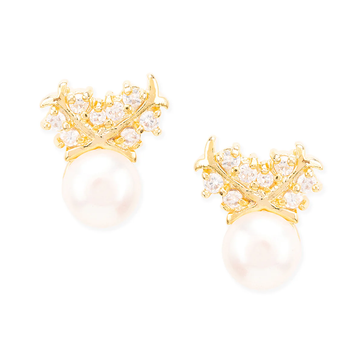 Generic Pearl Gold Plated Pendant Set - Image 4