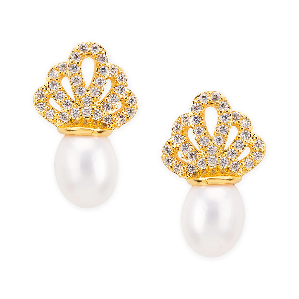 Generic Rich Gold Plated Earrings - Image 3