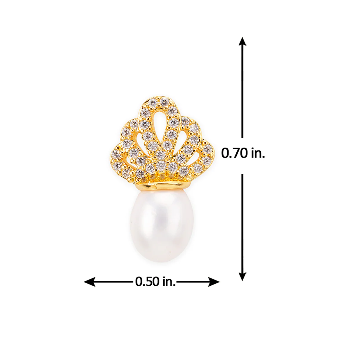 Generic Rich Gold Plated Earrings - Image 5