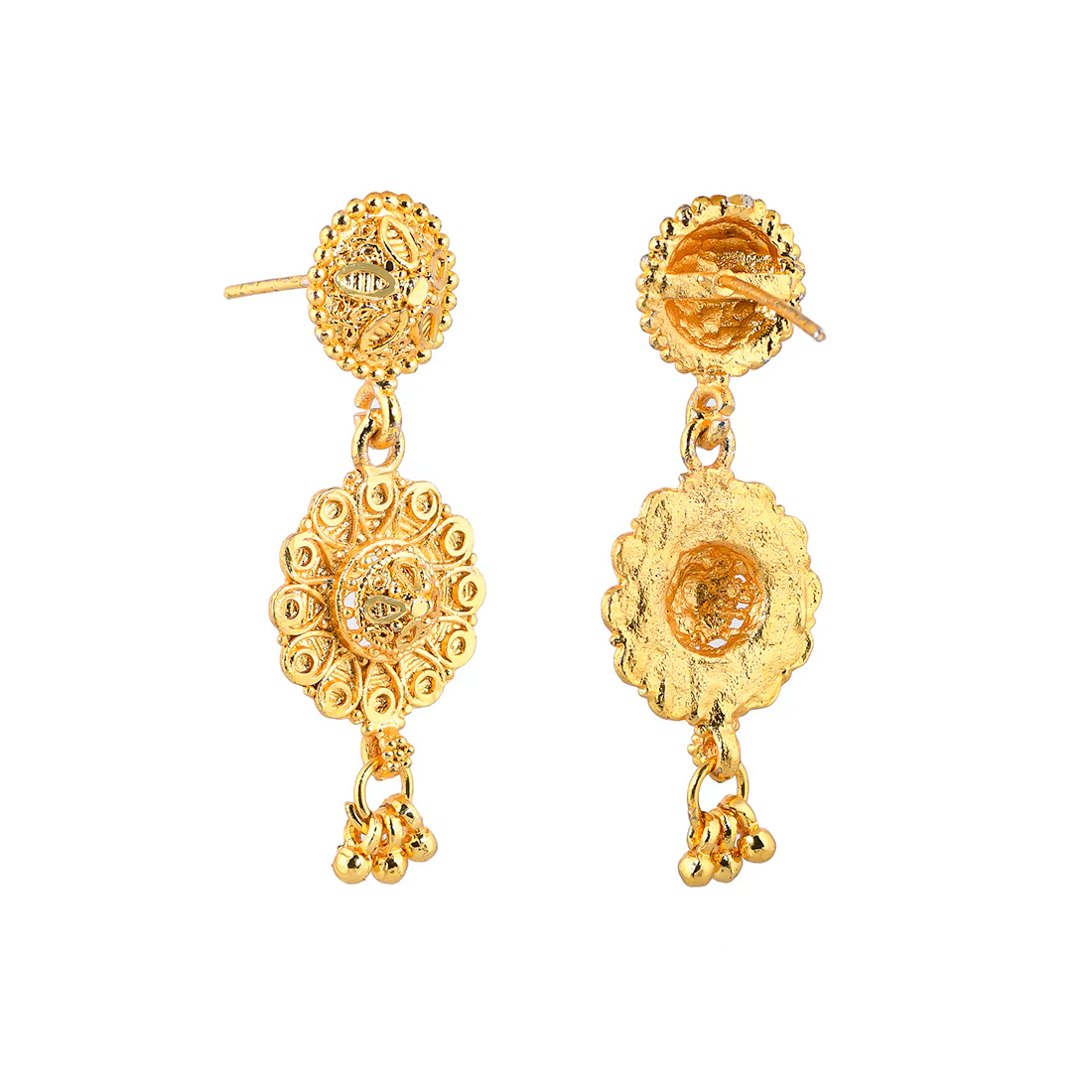 Generic Traditional Gold Plated Earrings - Image 5