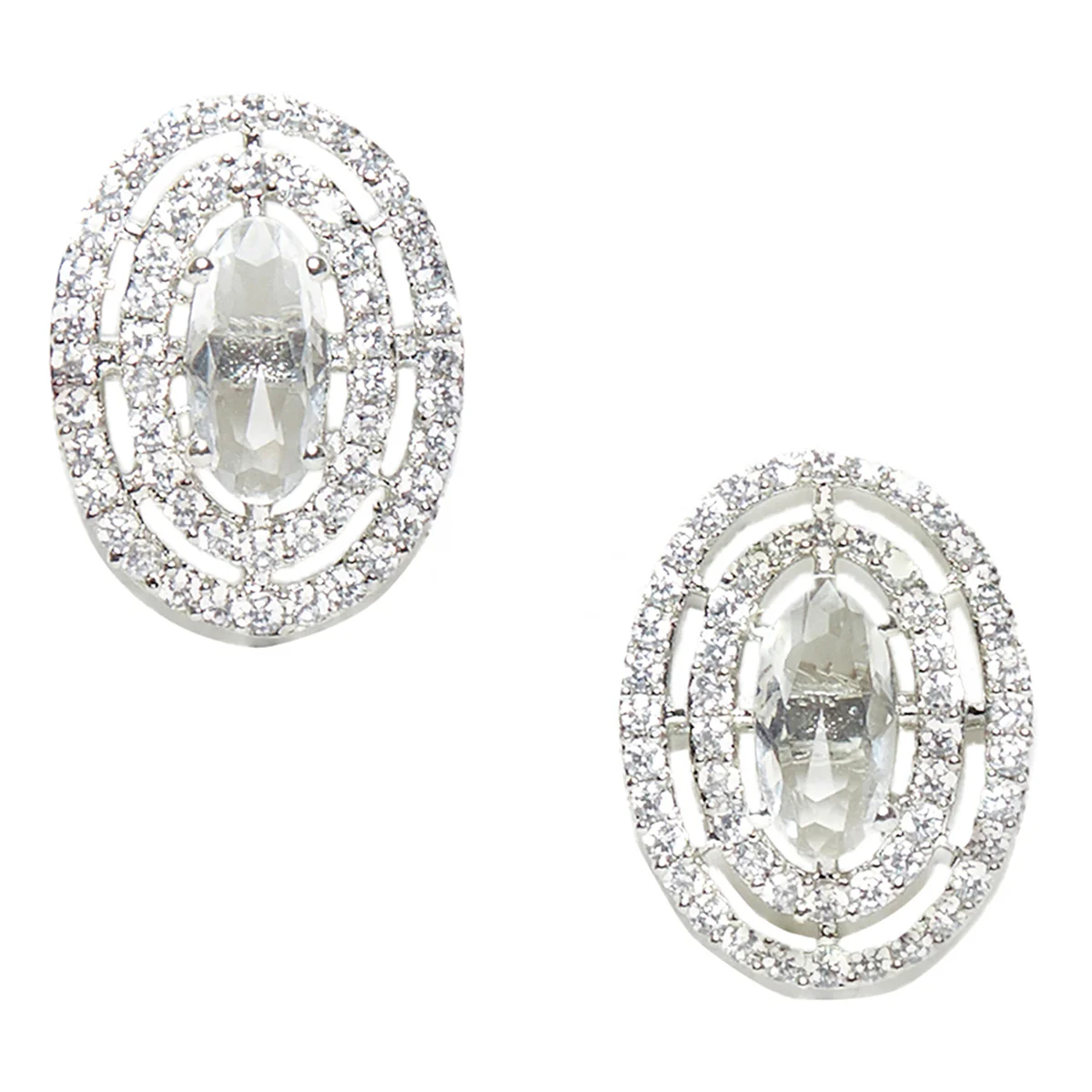 Sparkling Elegance CZ Studded Pendant Set - Image 4