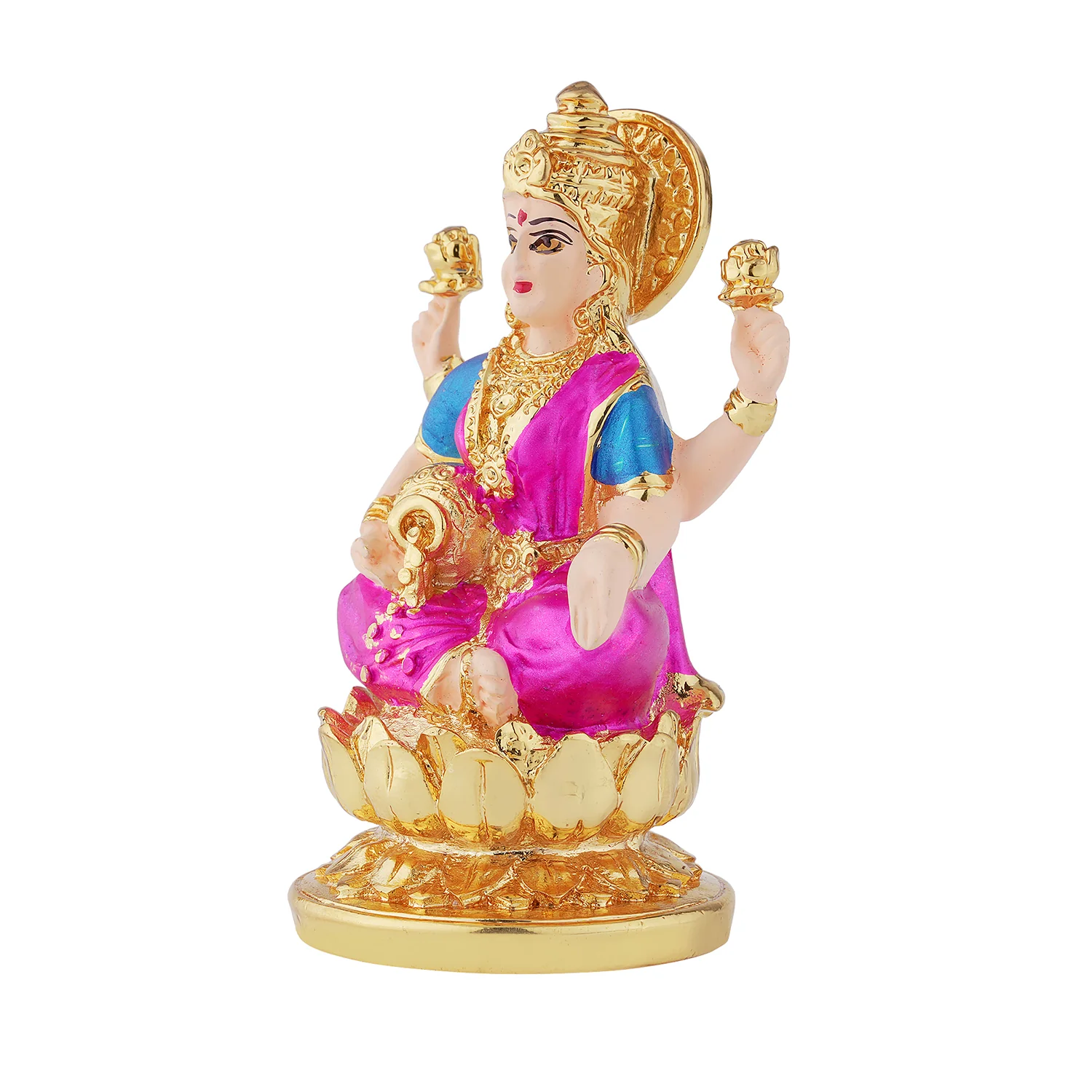 Gift of Abundance Lord Lakshmi Festive Idol - Image 3