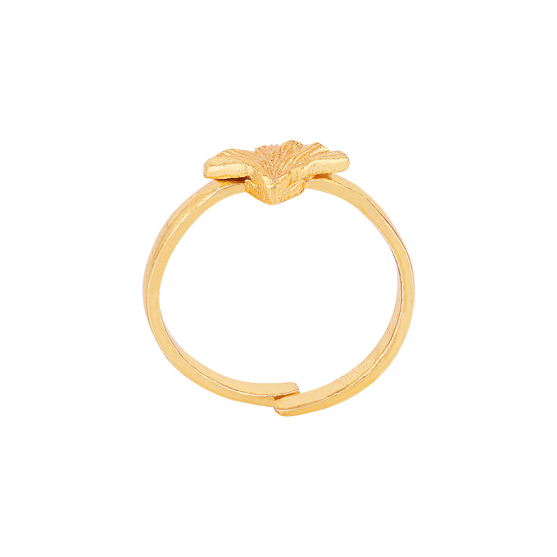Gingko Drops Floral Casual Ring - Image 4