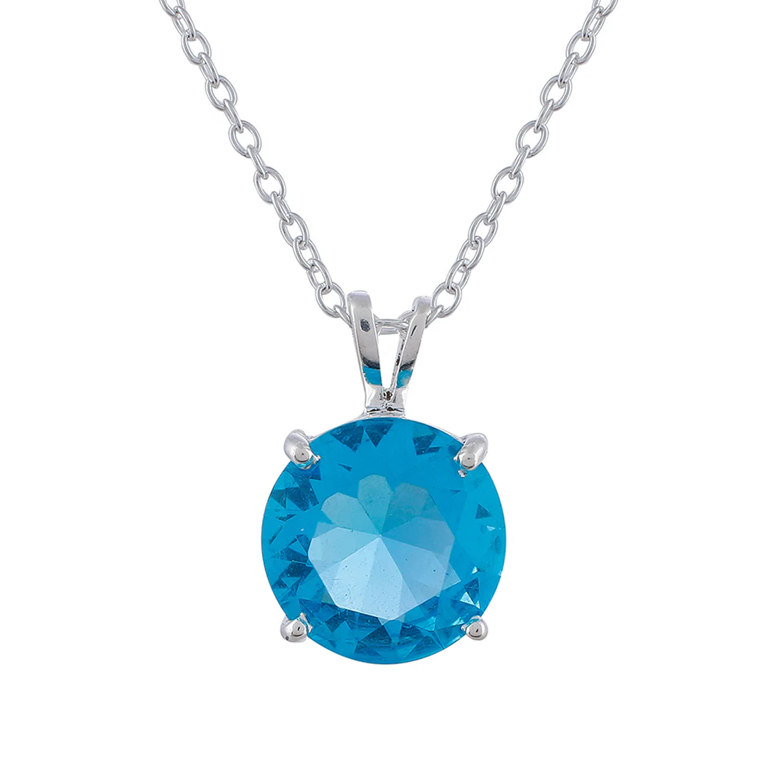 Gleaming Blue Turquoise 925 Necklace Set - Image 5