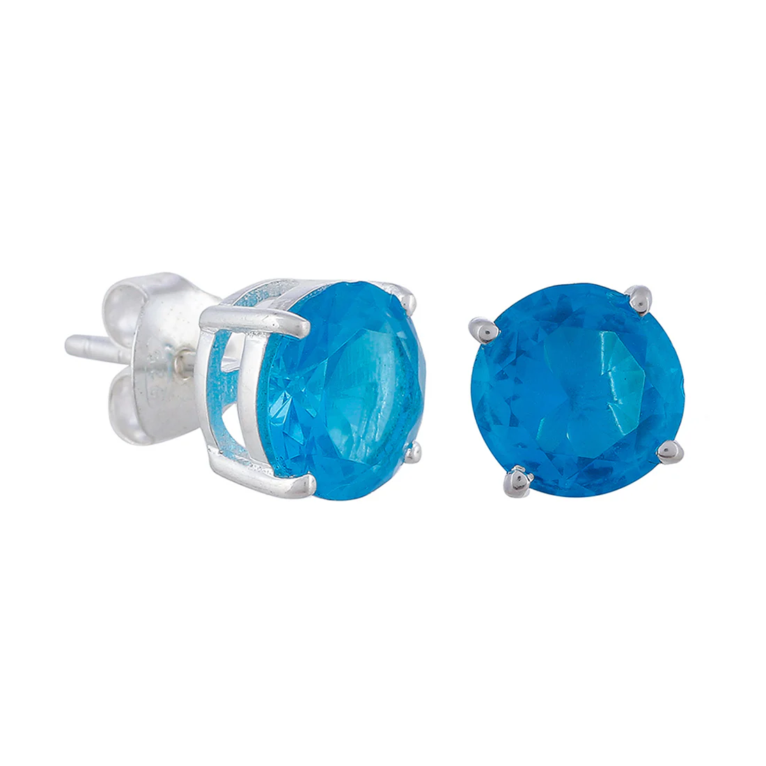 Gleaming Blue Turquoise 925 Necklace Set - Image 9