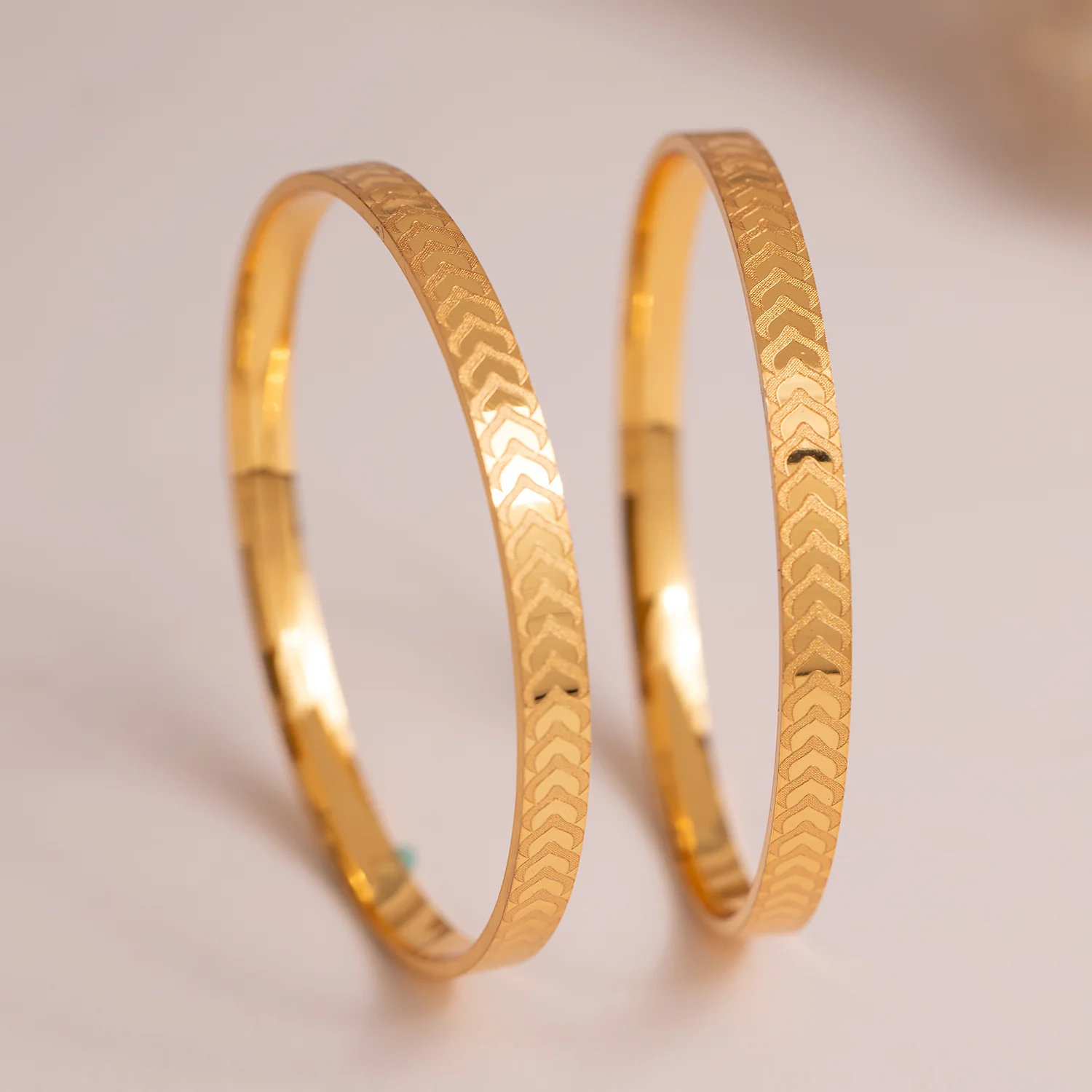 Gold Elegance Meher Bangles