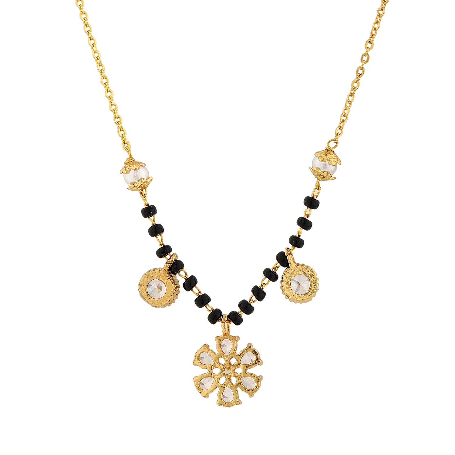 Gold Essentials Gloria American Diamond Mangalsutra - Image 5