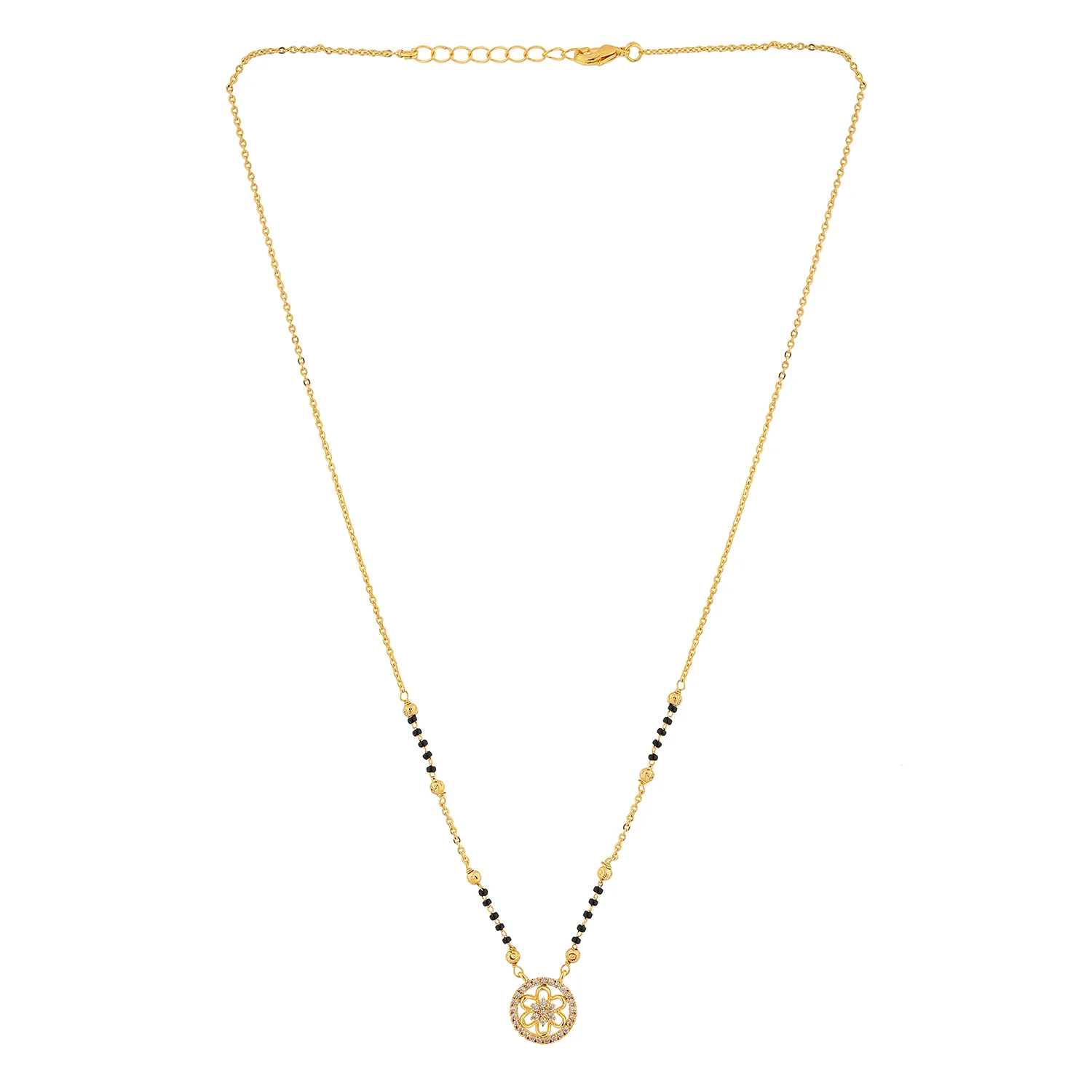 Gold Essentials Mangalya American Diamond Mangalsutra - Image 4