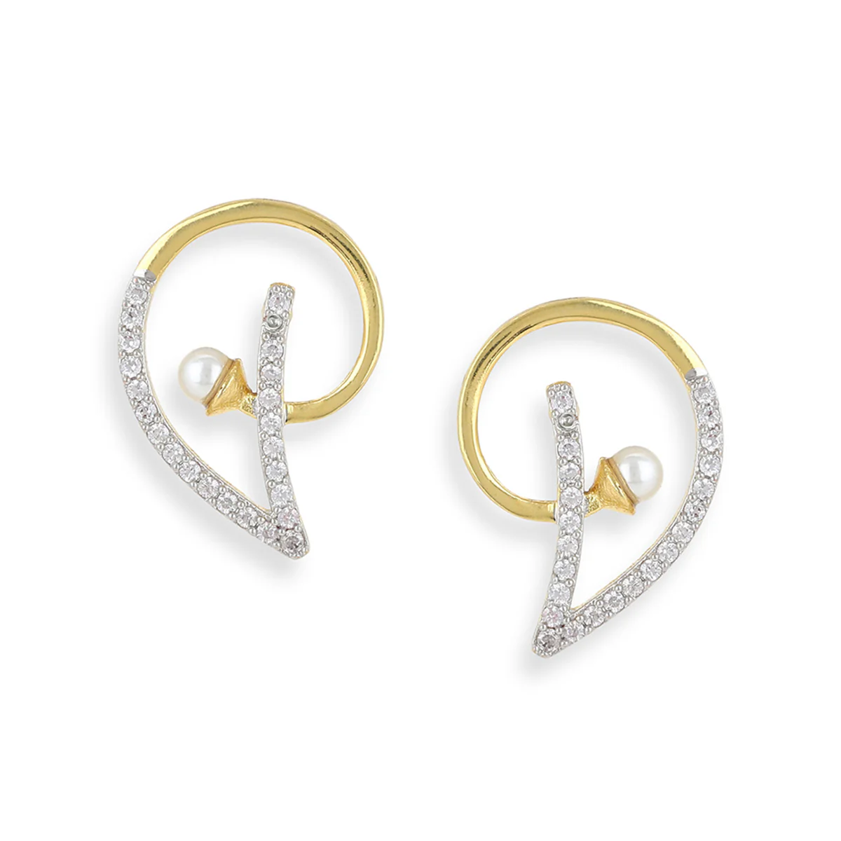 Gold plated Brass Earrings - Image 3