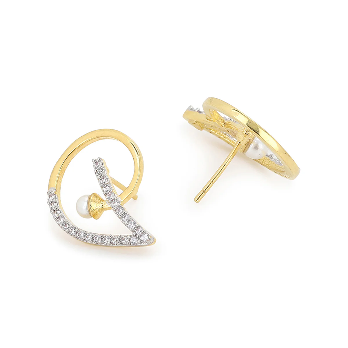 Gold plated Brass Earrings - Image 4