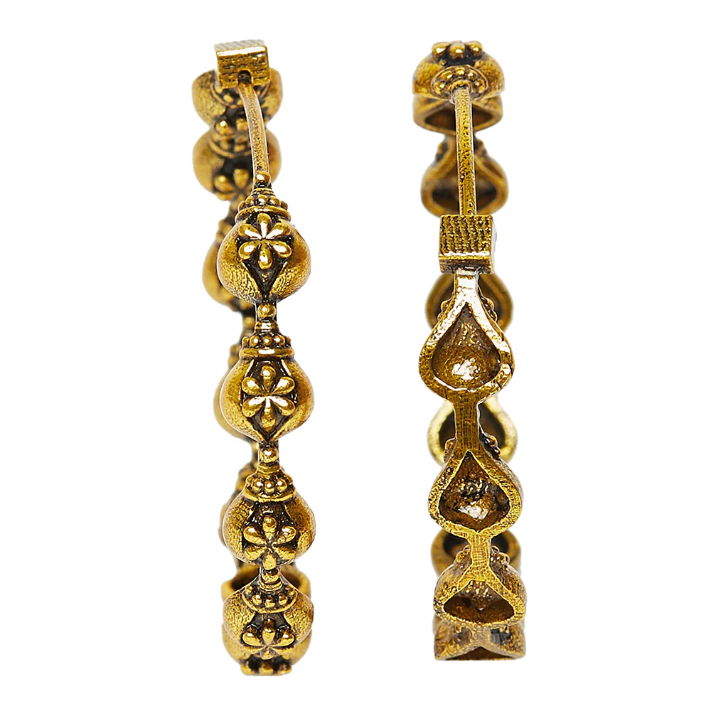 Gold plated Brass Earrings - Image 2