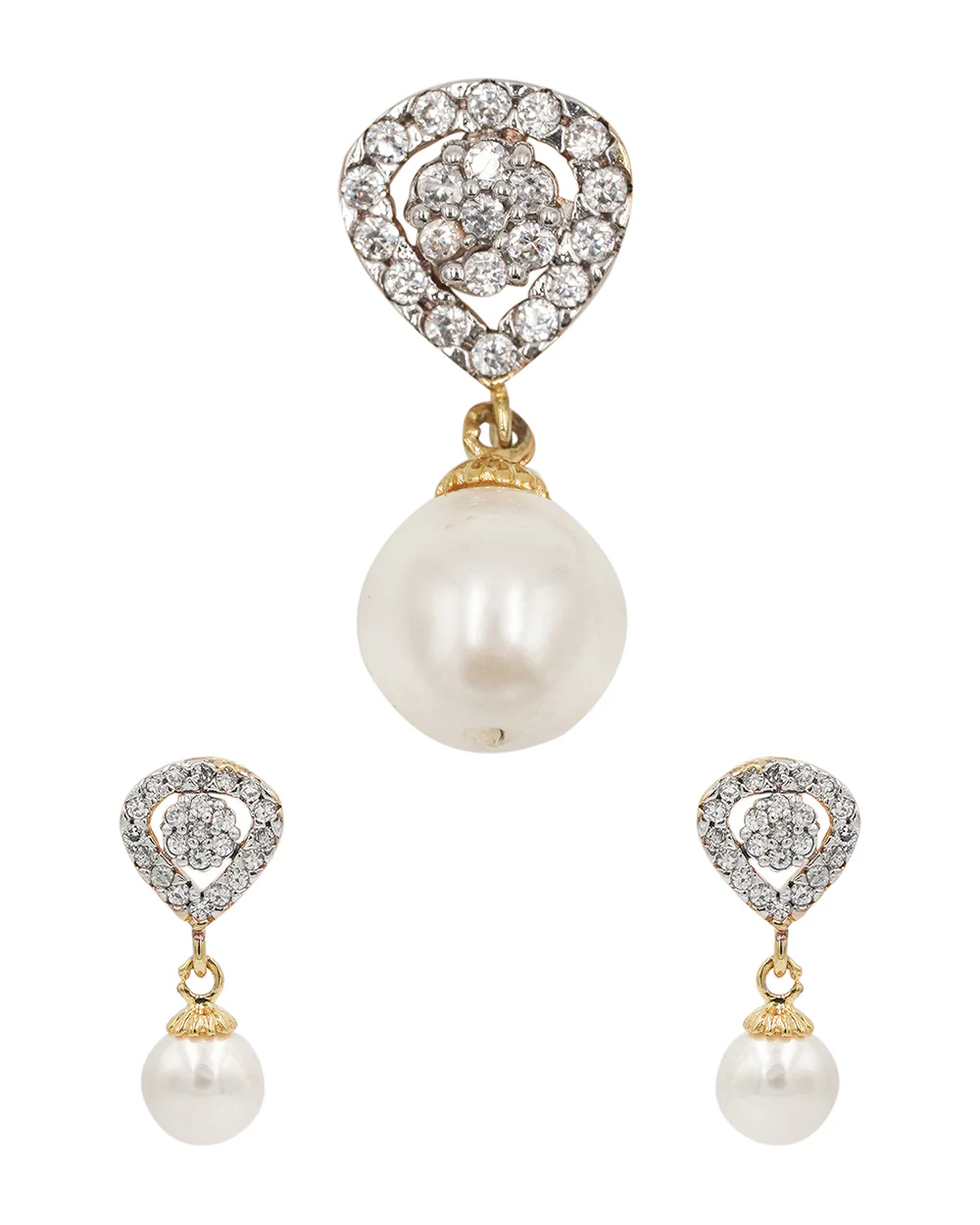 Gold Plated Pendant Set - Image 2
