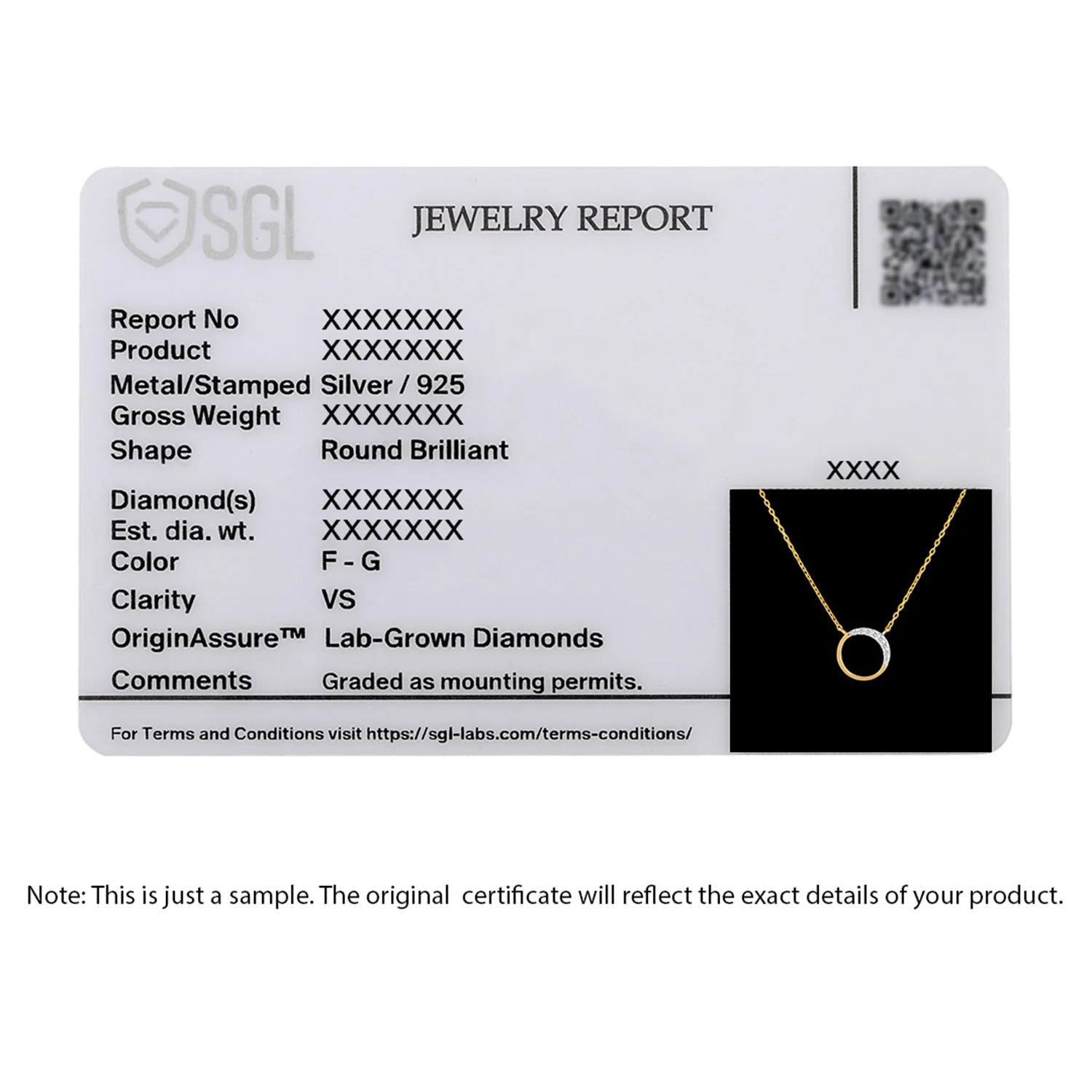 Golden Arc Lab-Grown Diamond Necklace - Image 6