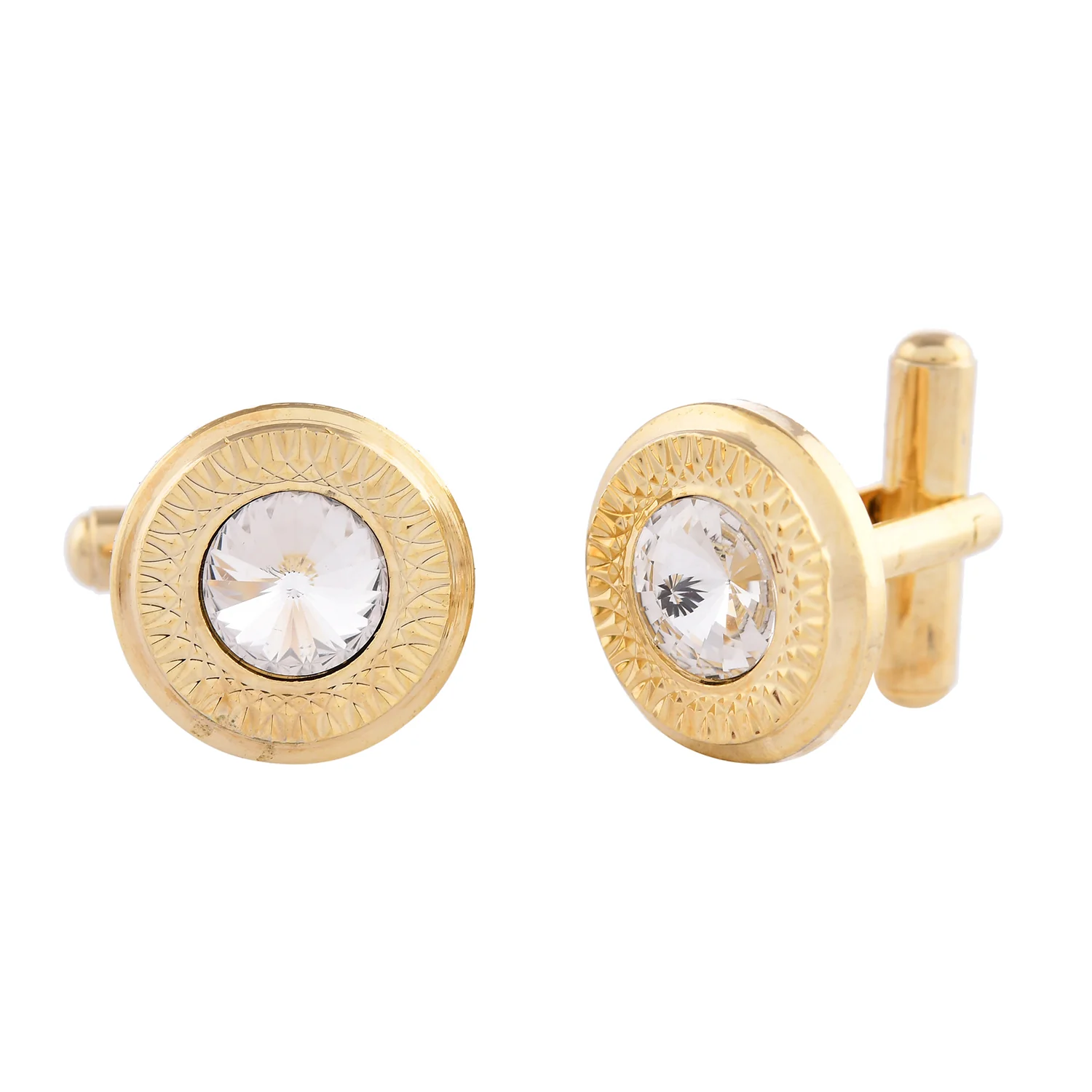 Golden Aura Mens Cufflinks - Image 3