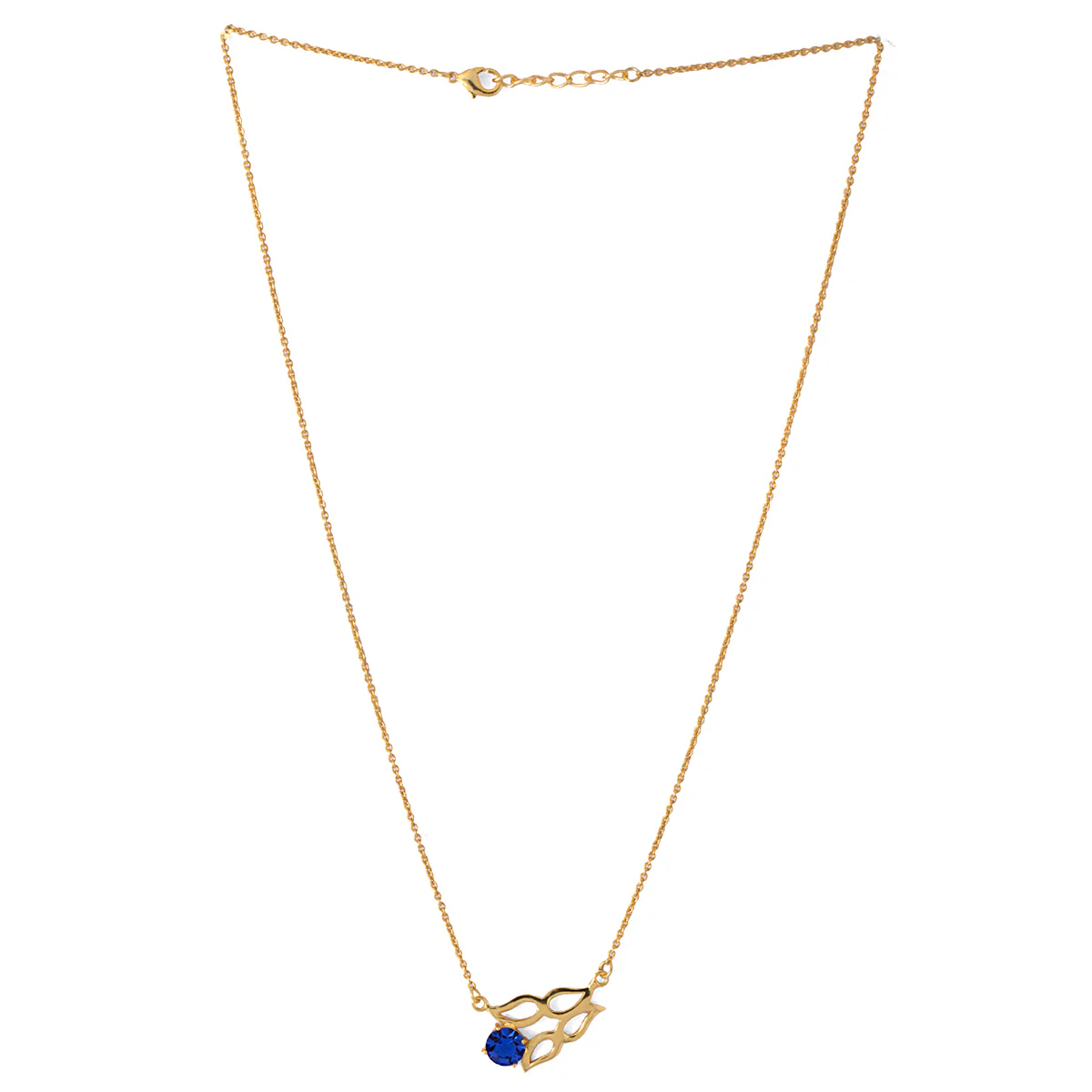 Golden Neck-Piece Made With Swarovski Zirconia - Image 2
