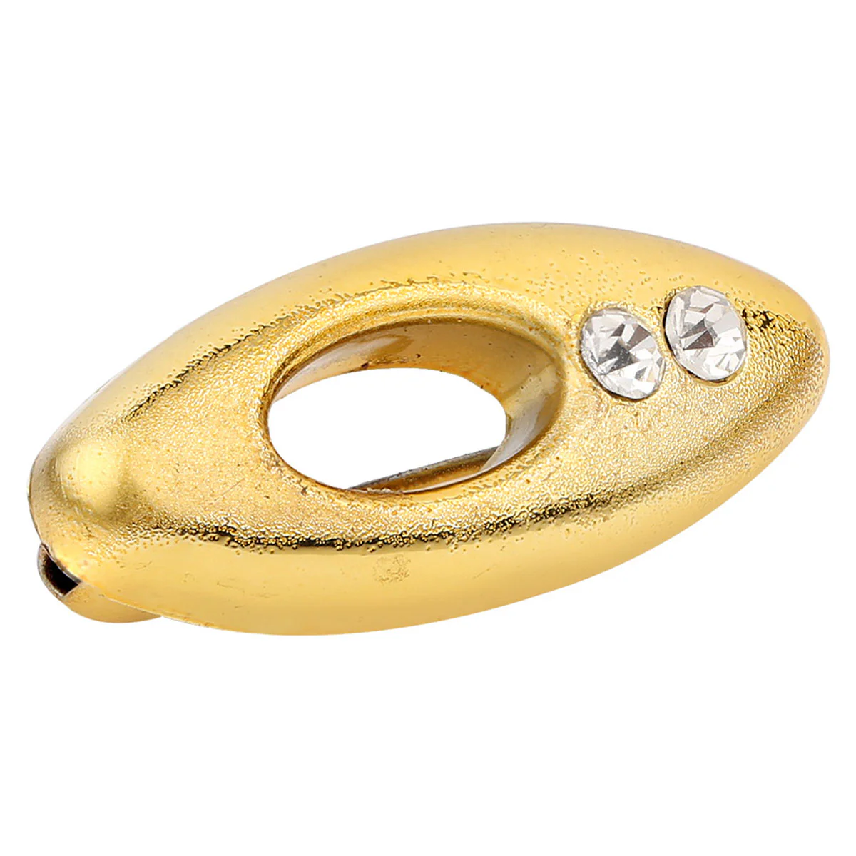 Golden Saree Pin with Stone Detail