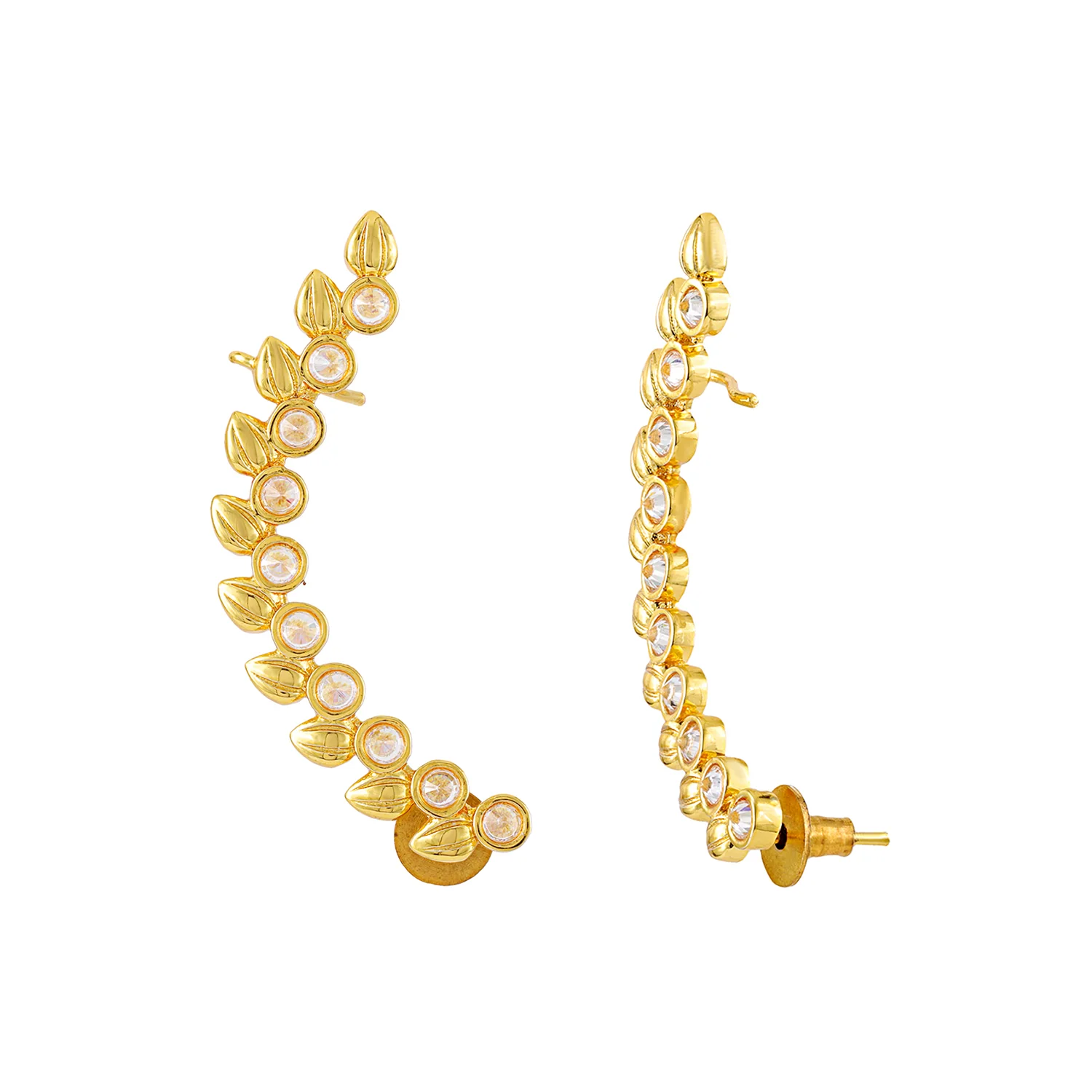 Gota Patti Latika Pushp Necklace Set - Image 4