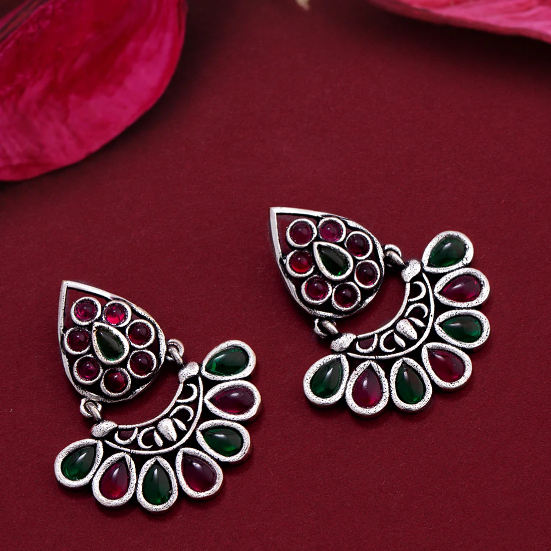 Gulistan Floral Motifs Earrings