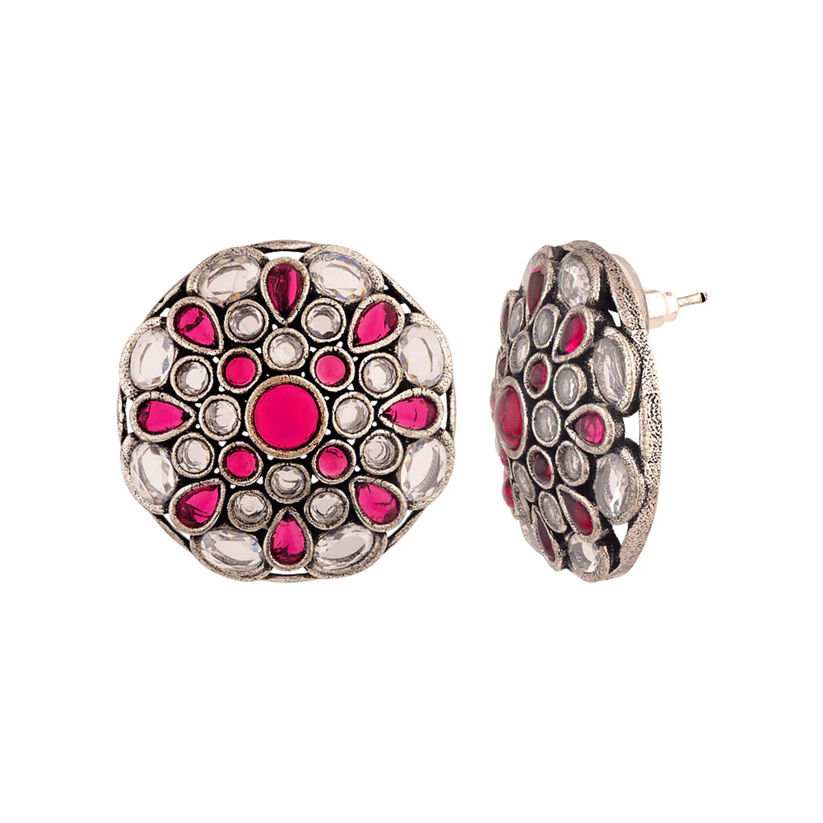 Gulistan Floral Stud Earrings - Image 4