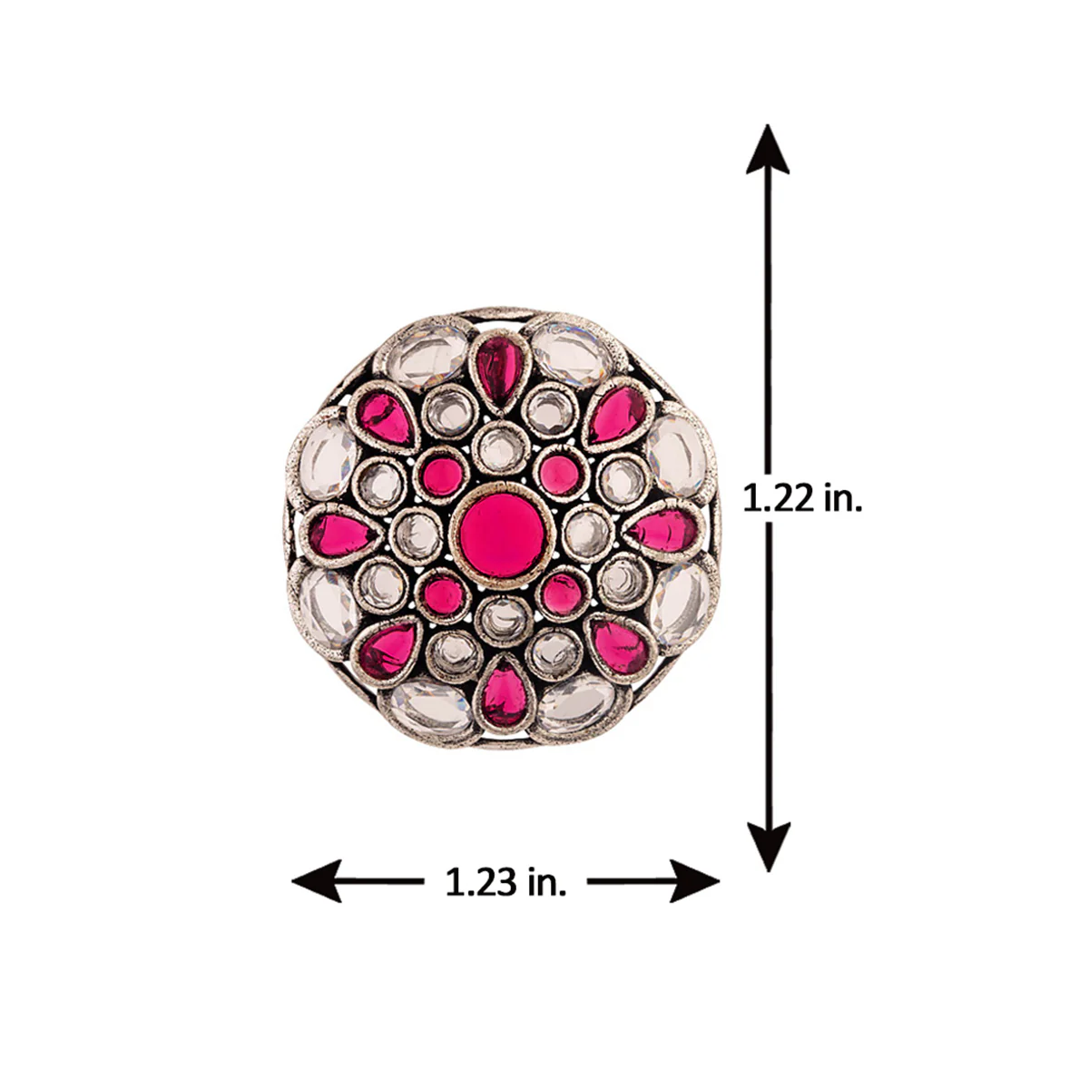 Gulistan Floral Stud Earrings - Image 5