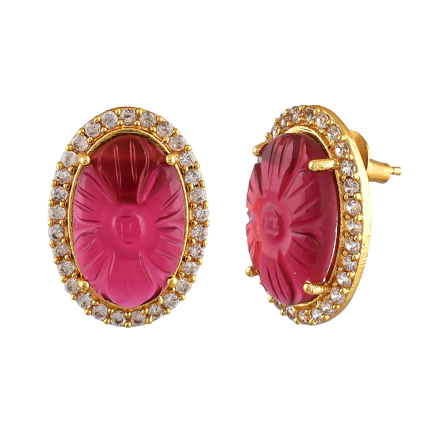 Heer Gulnoor Statement Ear Studs - Image 3