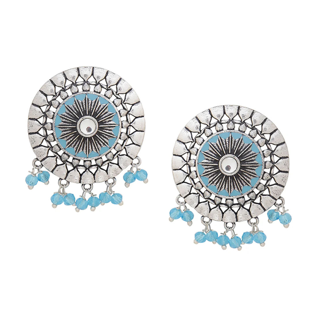 Gwalior Dome Stud Earrings - Image 3