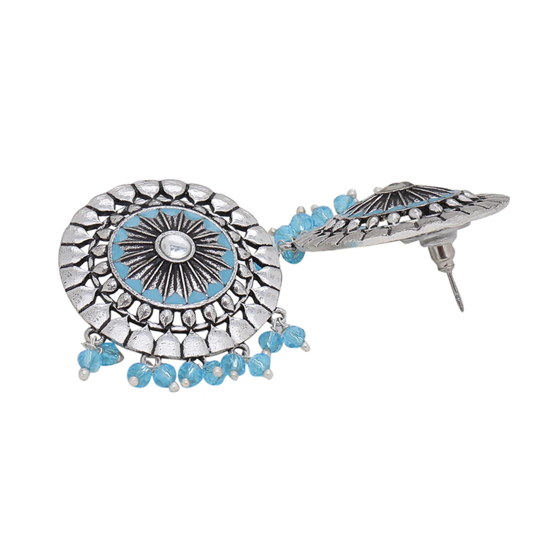 Gwalior Dome Stud Earrings - Image 4