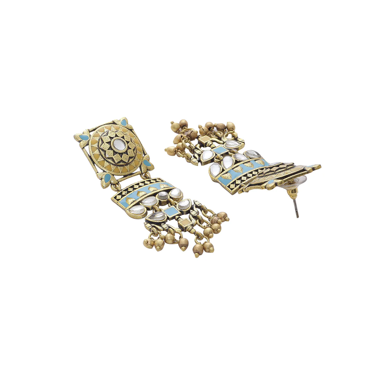 Gwalior Stars Motifs Necklace Set - Image 4