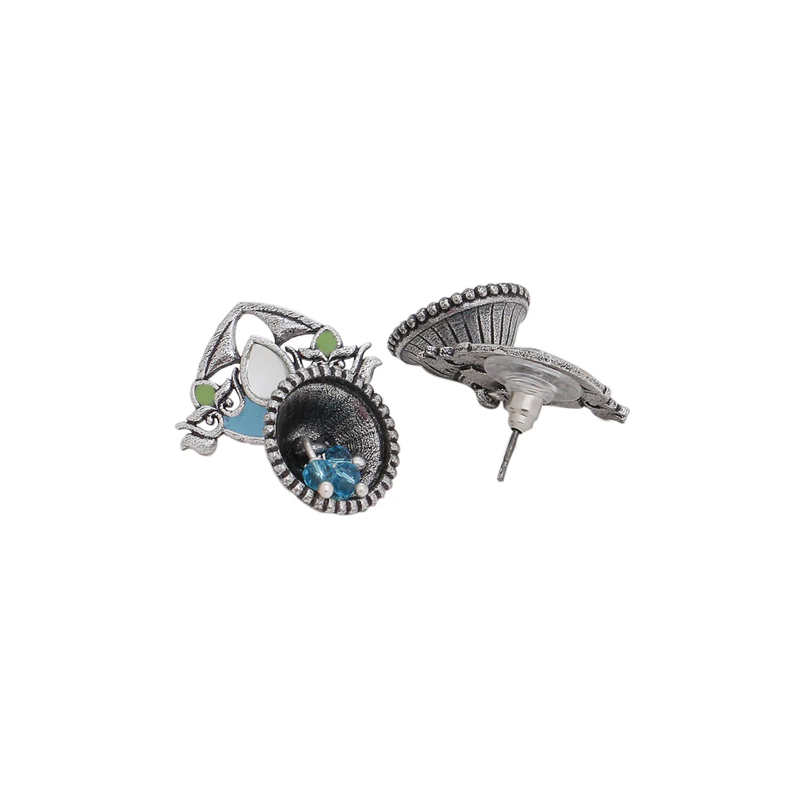 Gwalior Tiny Jhumka Drop Earrings - Image 4