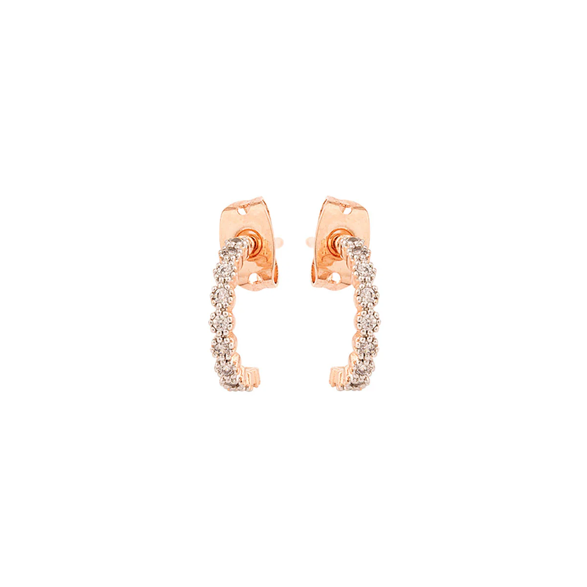 Half Moon Open Style Earrings - Image 3