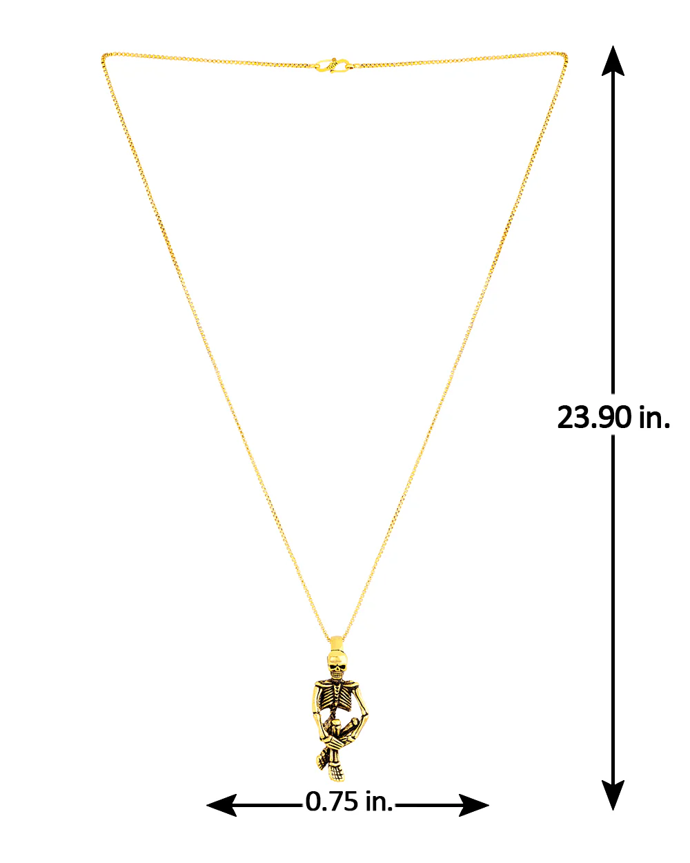 Halloween Collection Hanging Skeleton Pendant - Image 5
